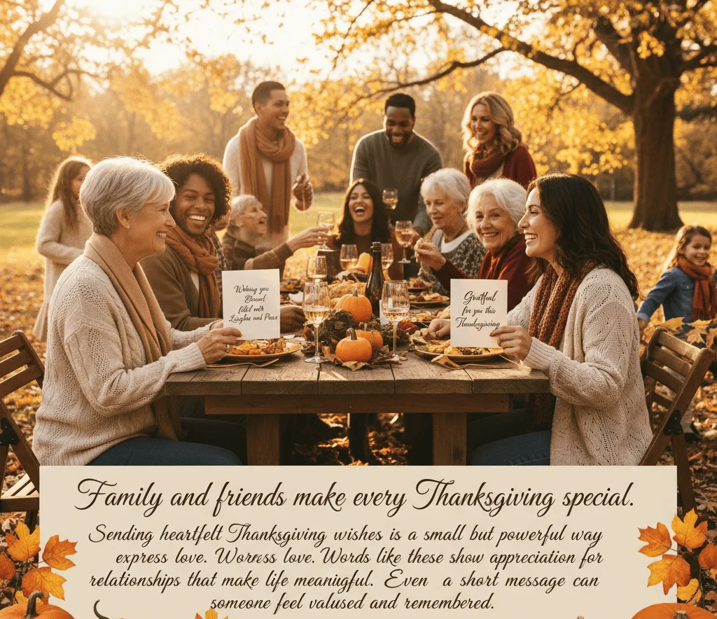 Heartfelt Thanksgiving Wishes for Family and Friends