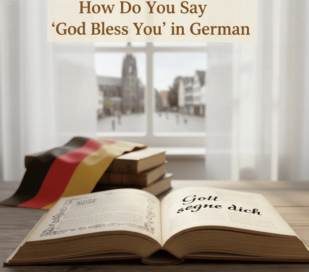 How Do You Say God Bless You in German