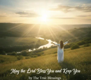may the lord bless you and keep you blessing​